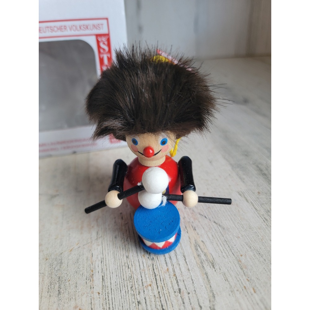 Steinbach drummer boy wooden German vintage ornament Xmas